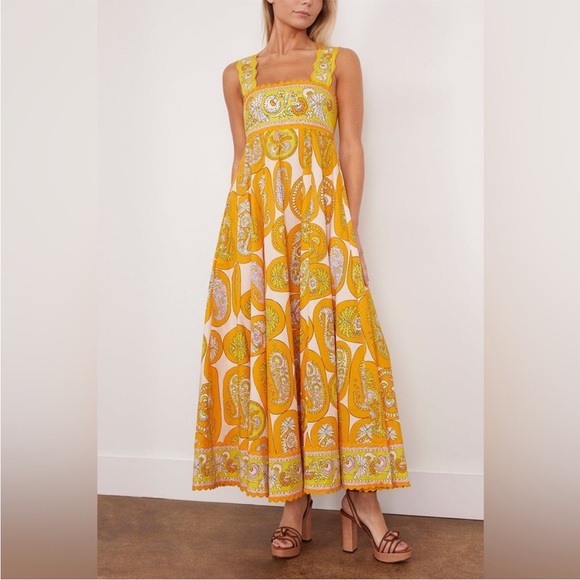 ALEMAIS Diana summer dress, size 4 US, mint condition - Picture 1 of 9